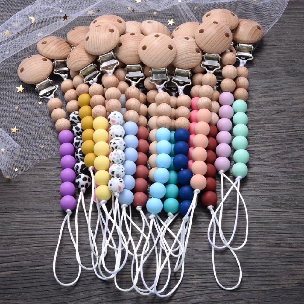 Baby Food Mixer - Clip para chupete de haya para