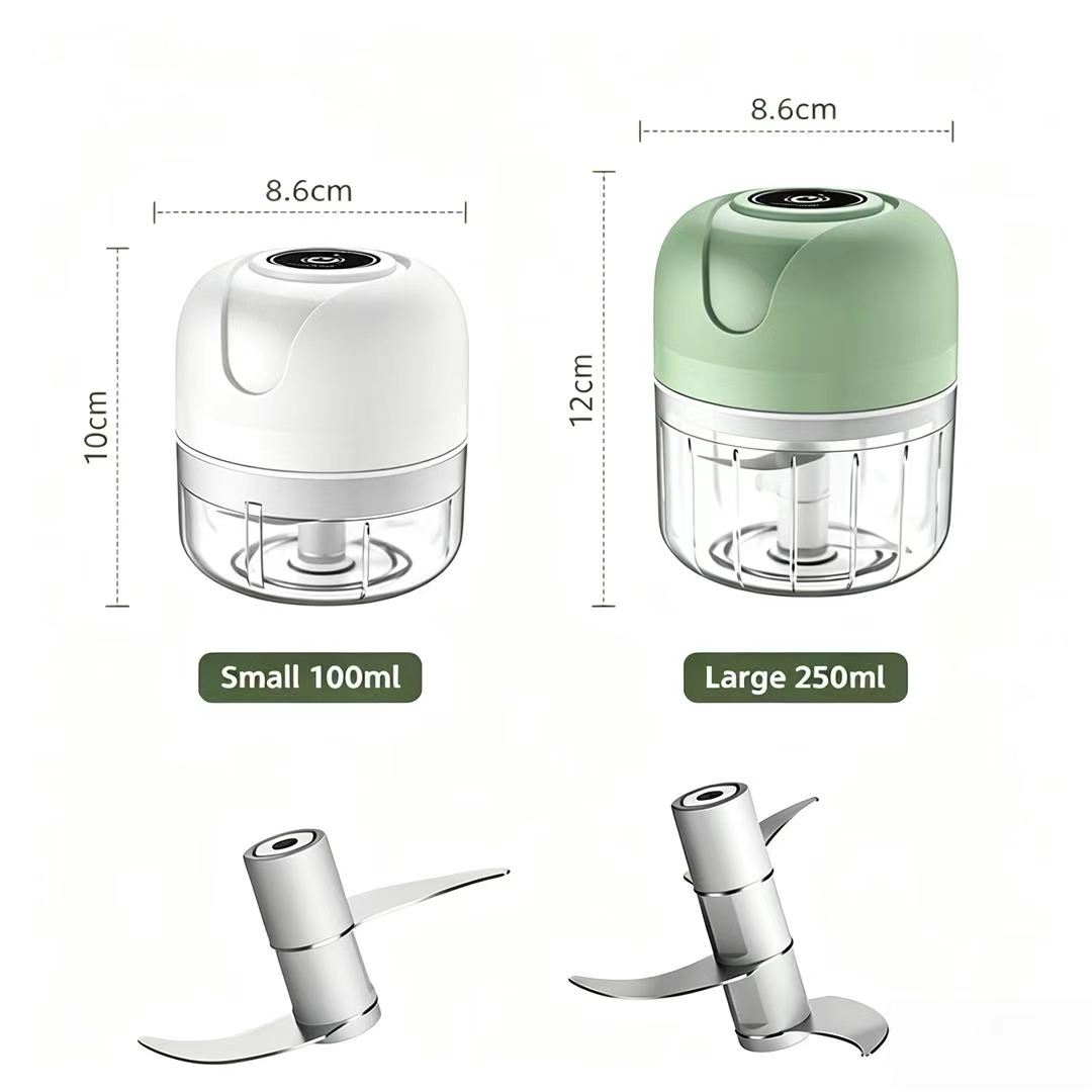 Baby Food Mixer - Picadora de Ajo Eléctrica Recargable por