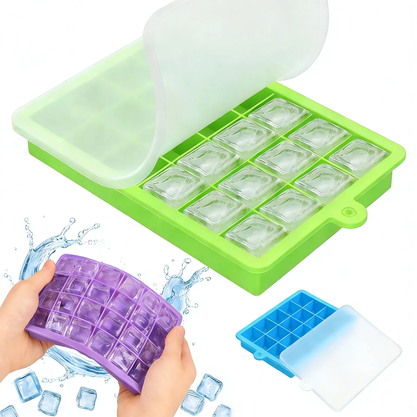 Freezer Tray Baby - Molde de silicona para cubitos de