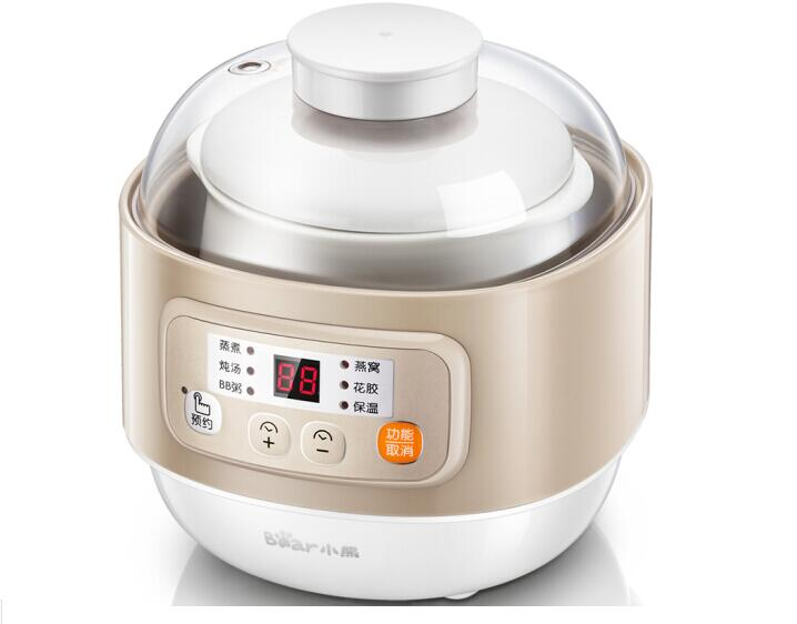 Baby Food Egg - Olla eléctrica lenta Bear HOUSEHOLD DDZ-A08D1