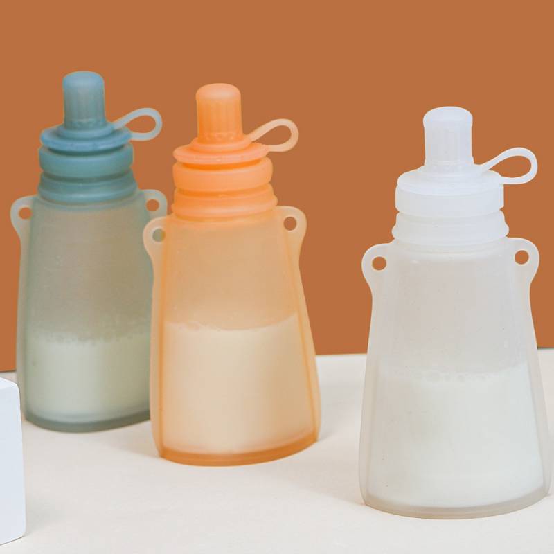 Baby Puree Pouch - Bolsa Portátil para Almacenar Leche Materna