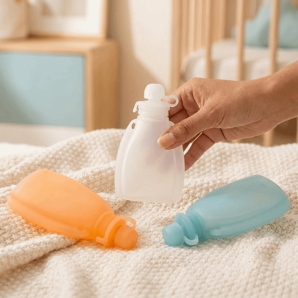 Baby Food Pouches - Bolsa para Comida de Bebé sin