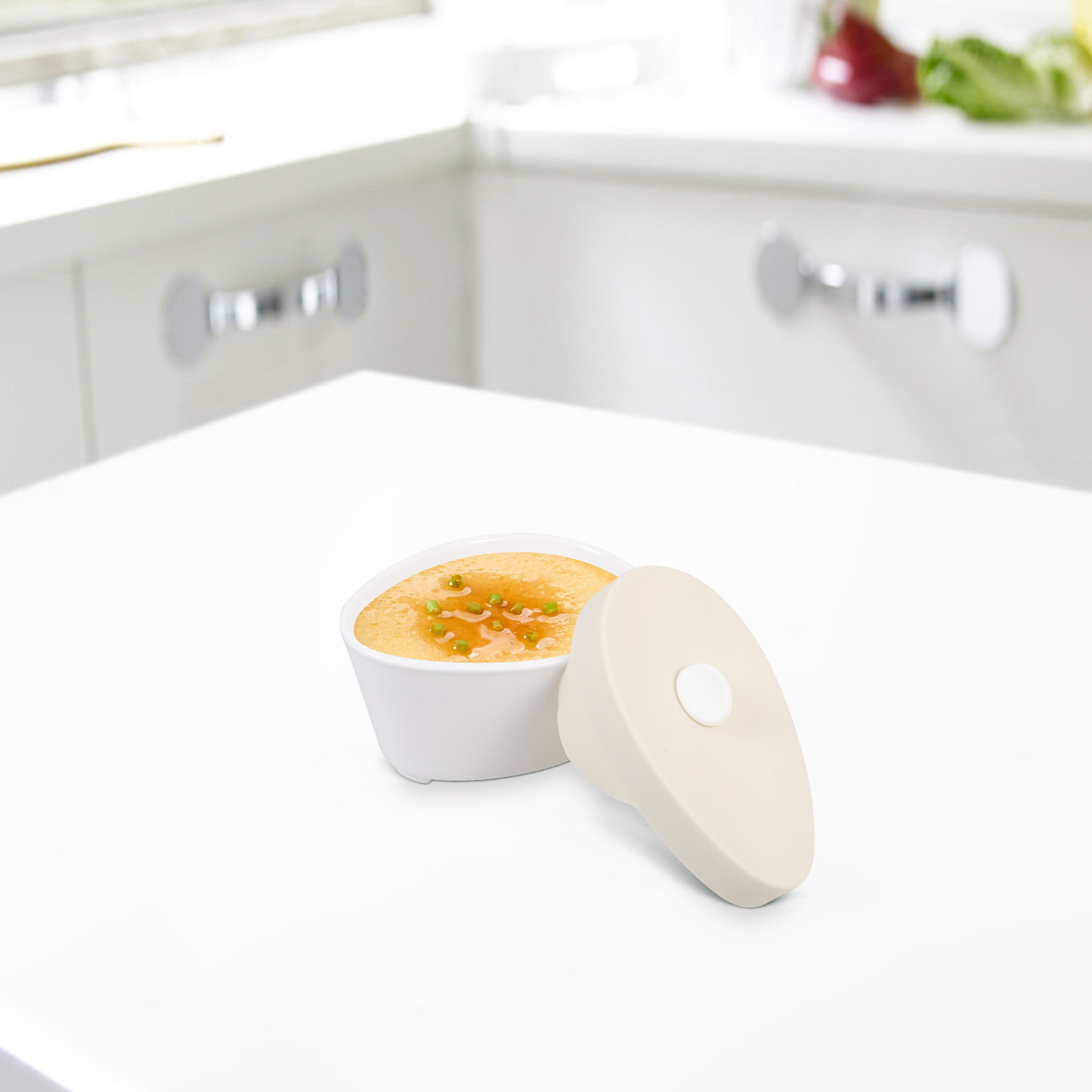 Baby Food Egg - Olla de Cerámica para Guisos, Tazón