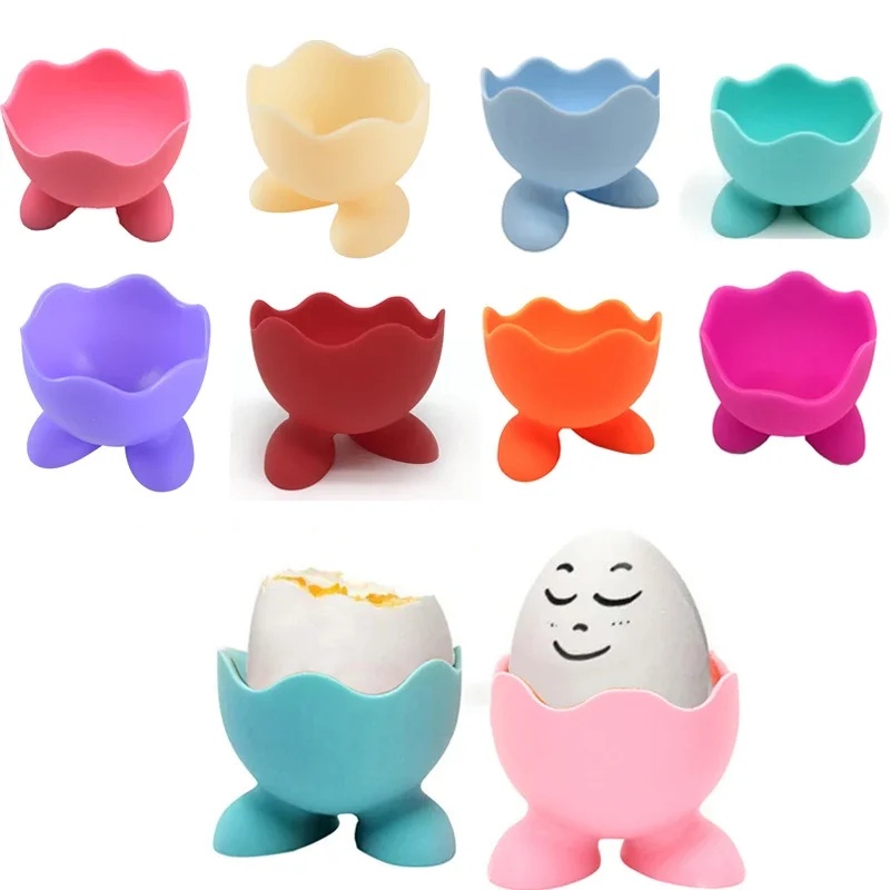 Baby Food Egg - Soportes de silicona para huevos, estante