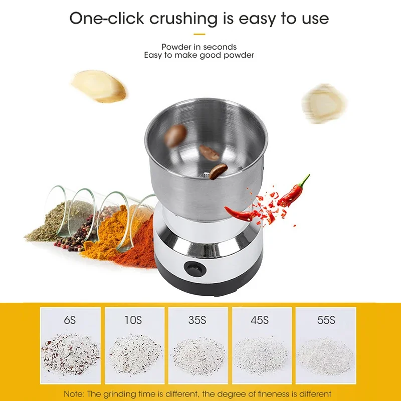 Baby Food Mill - Mini molinillo eléctrico de 300ml, pulverizador