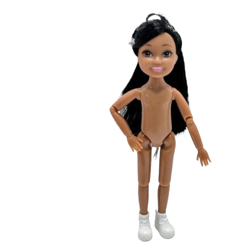 Baby Food Doll - Muñeca pequeña de 5 pulgadas, piel