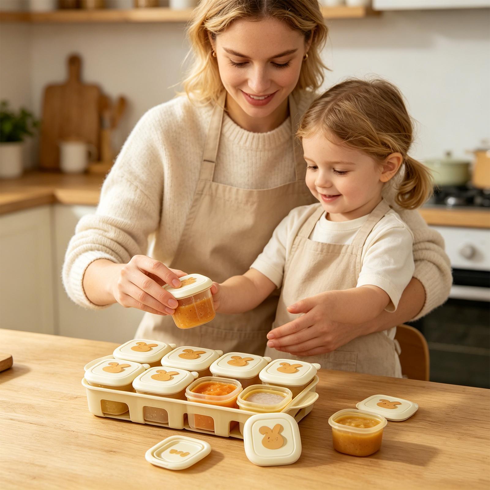 Bandeja para congelar alimento - Freezer Tray Baby reseña y precio