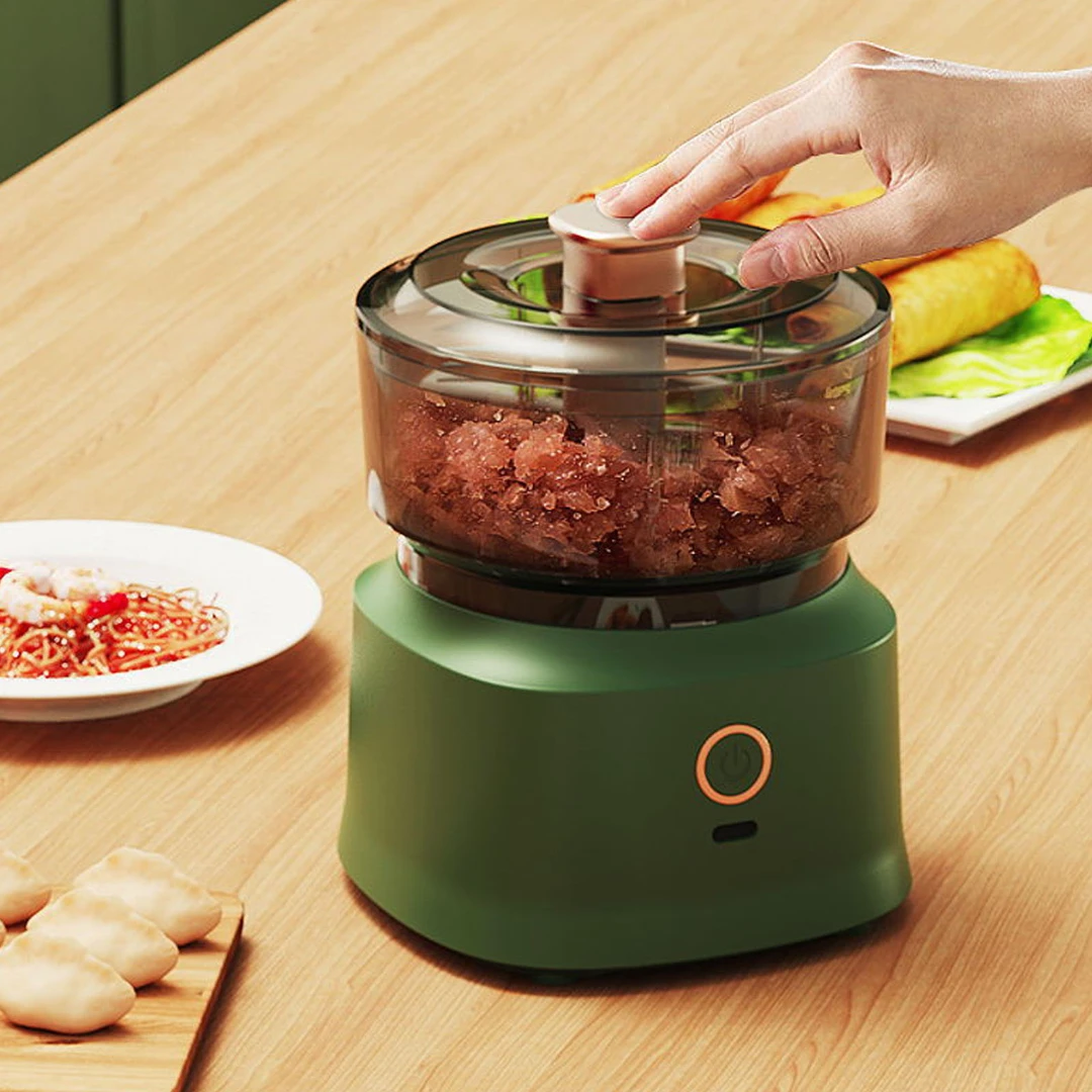 Mini picadora de carne eléctri - Baby Food Mill reseña y precio