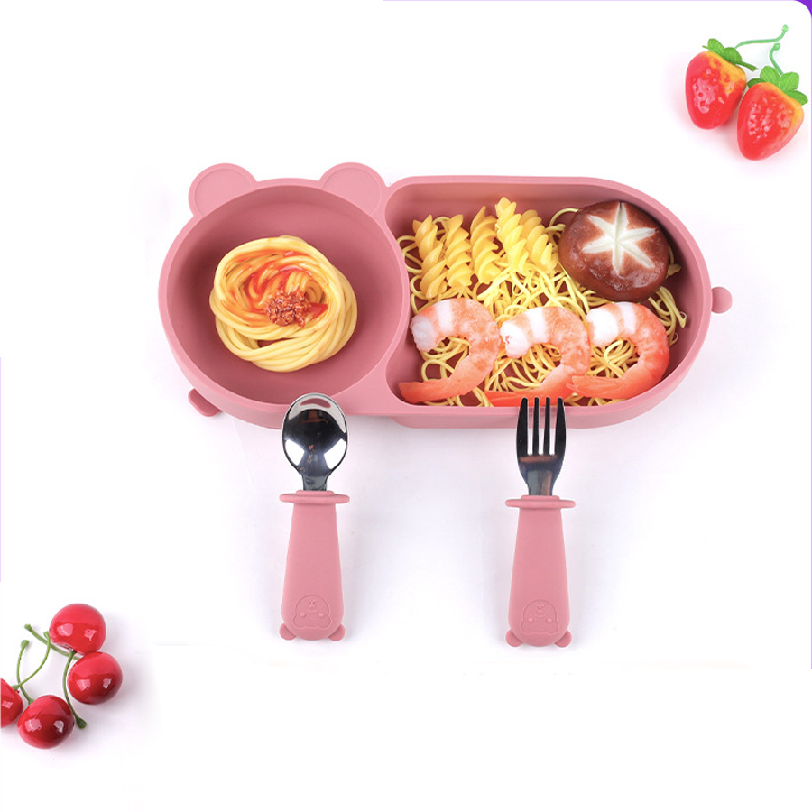 Cuenco con ventosa de silicona - Baby Food Mixer reseña y precio