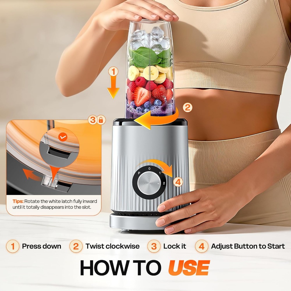 Licuadora Portátil Personal pa - Baby Food Blender reseña y precio