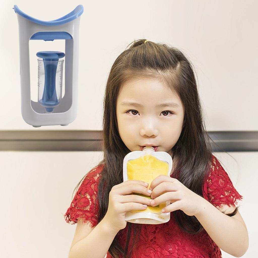Organizador exprimidor de alim - Baby Food Pouches reseña y precio