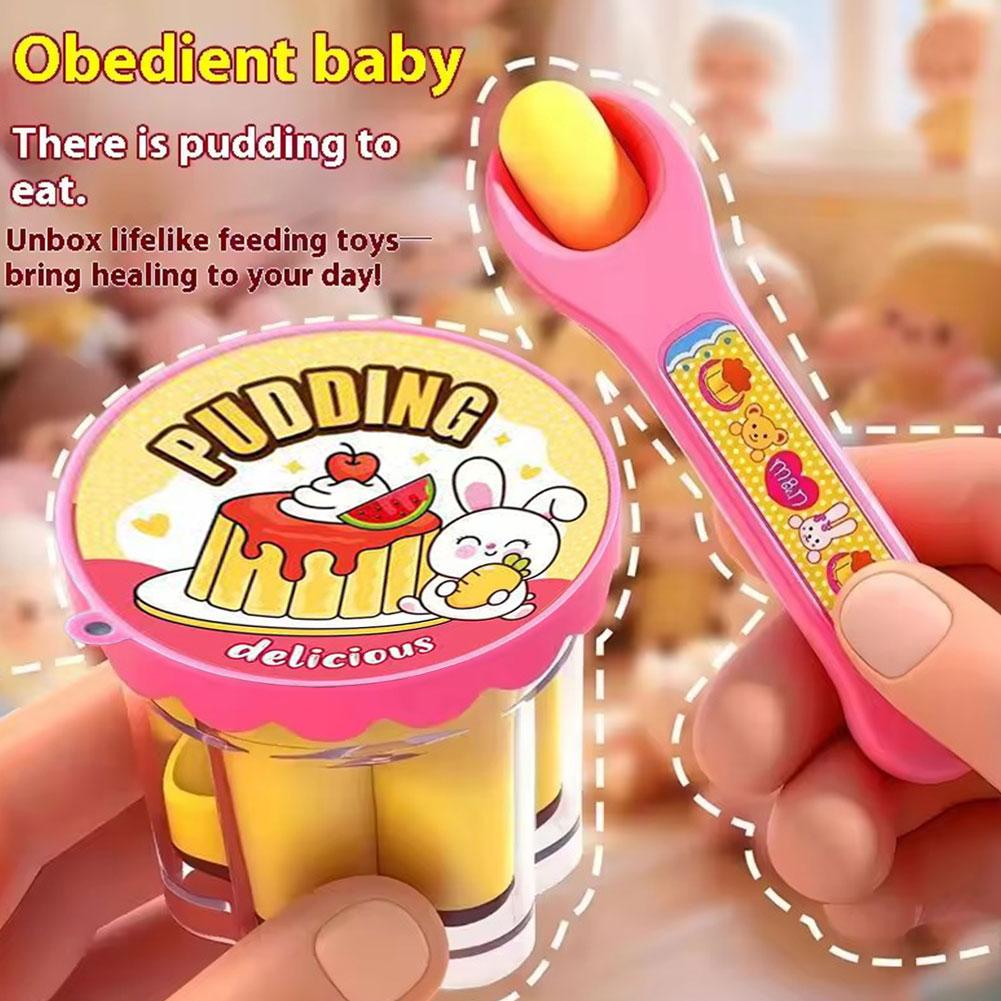 Juego de simulación de pudín,  - Baby Food Doll reseña y precio