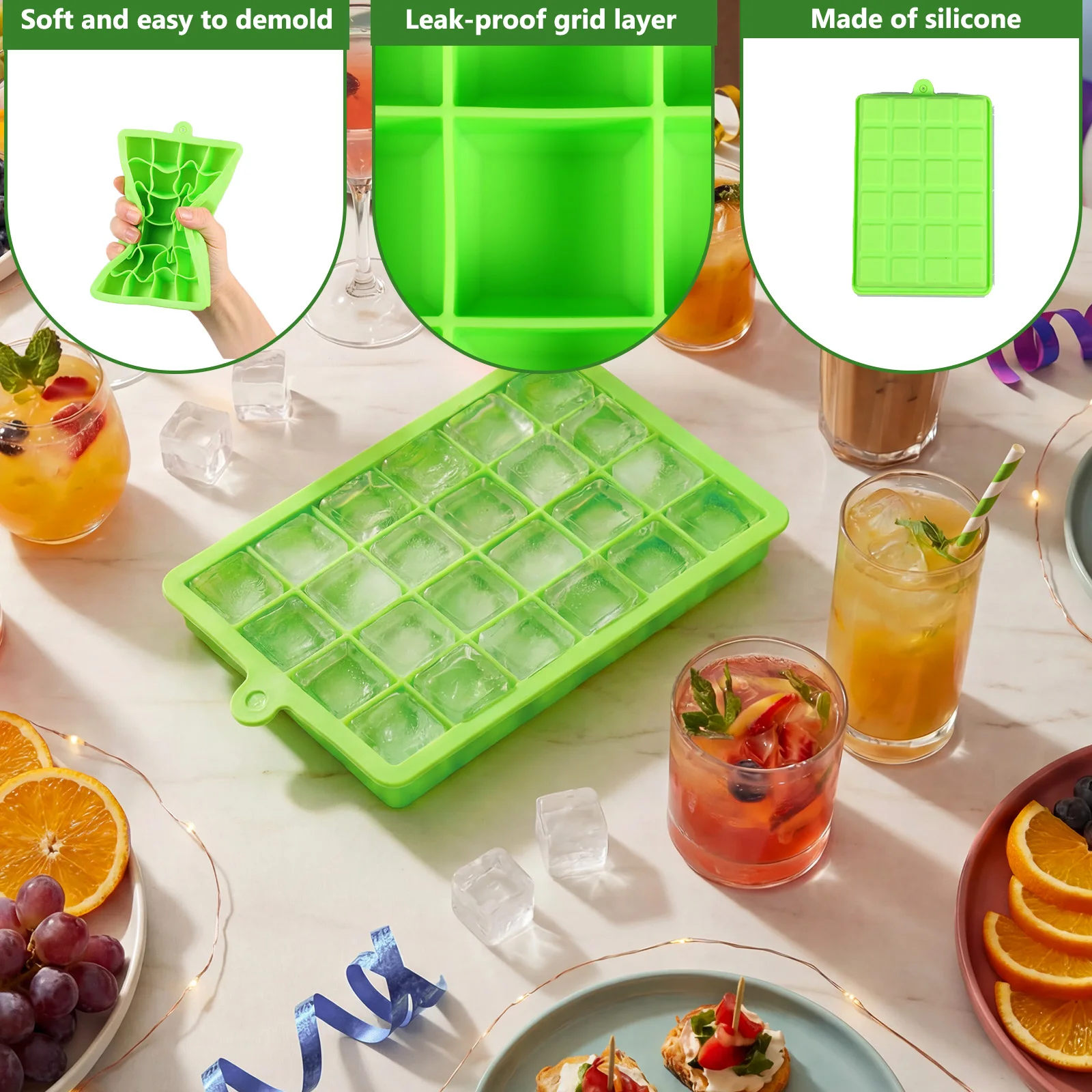 Molde de silicona para cubitos - Freezer Tray Baby reseña y precio