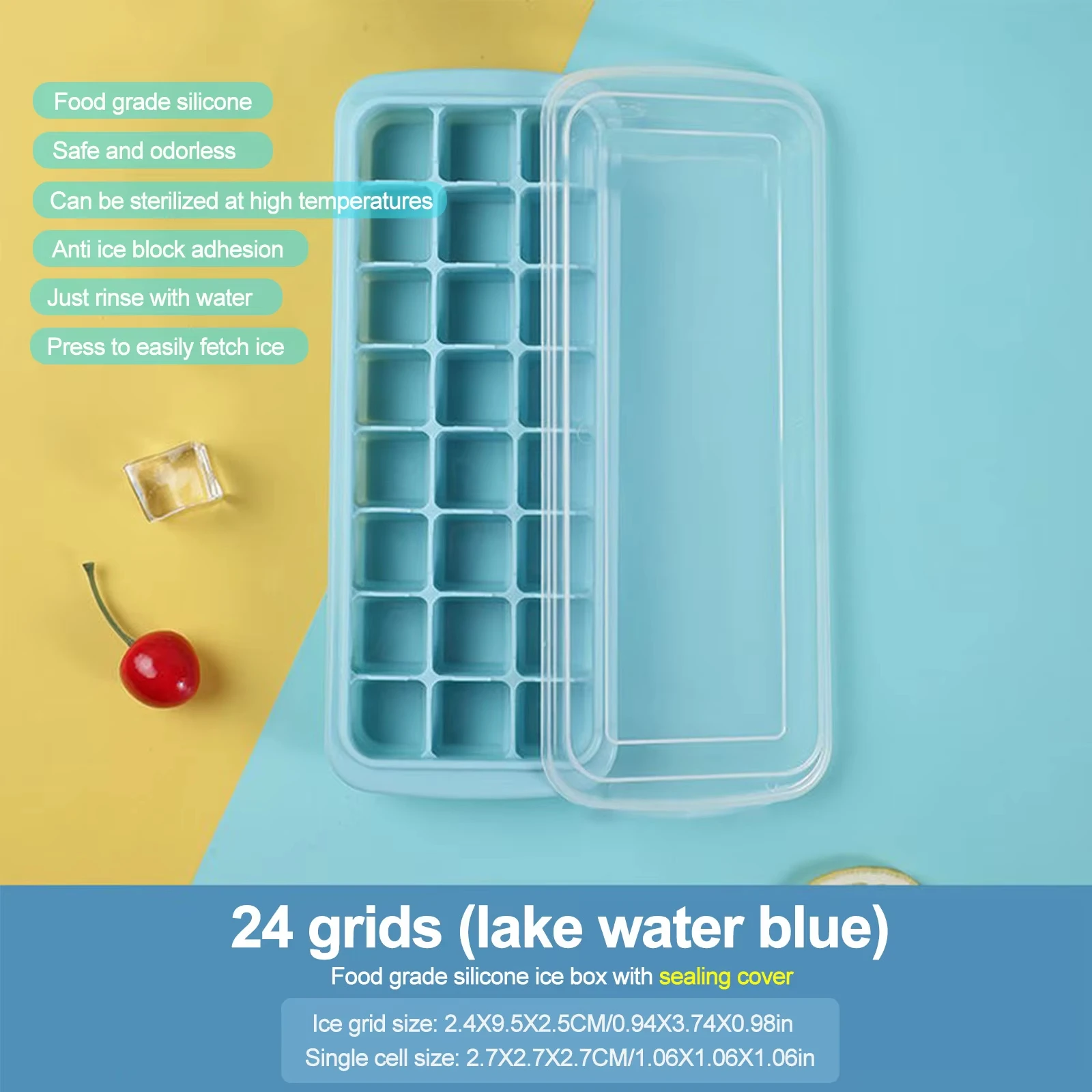 Bandeja de silicona para cubit - Freezer Tray Baby reseña y precio