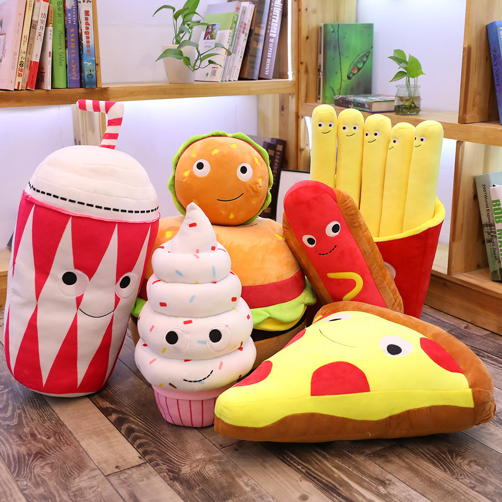 Juguete de peluche de hamburgu - Baby Food Doll reseña y precio