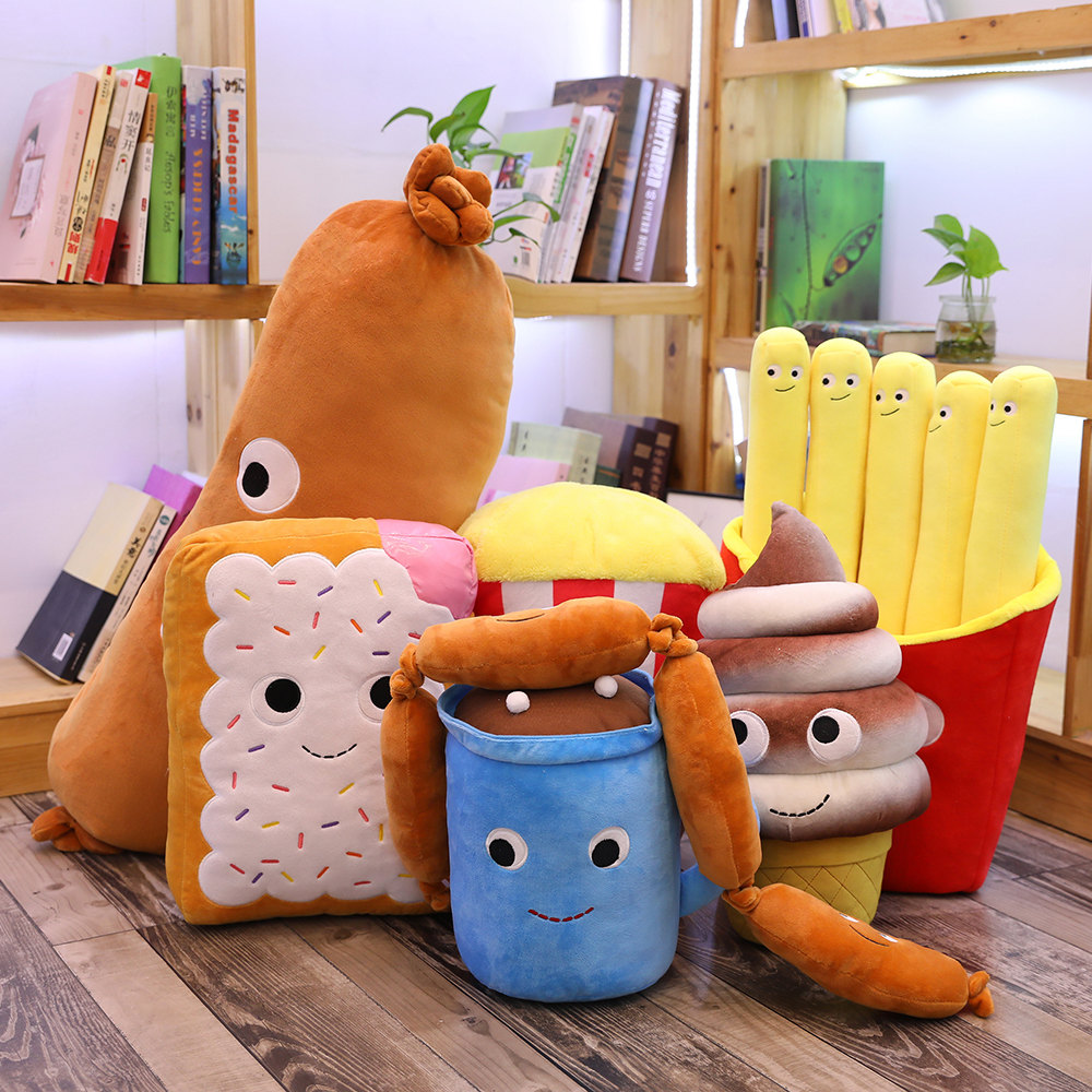 Juguete de peluche de hamburgu - Baby Food Doll reseña y precio