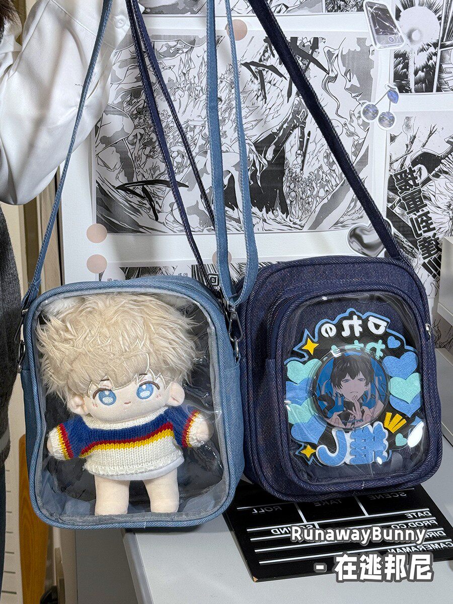 Bolso bandolera de mezclilla j - Baby Food Japan reseña y precio