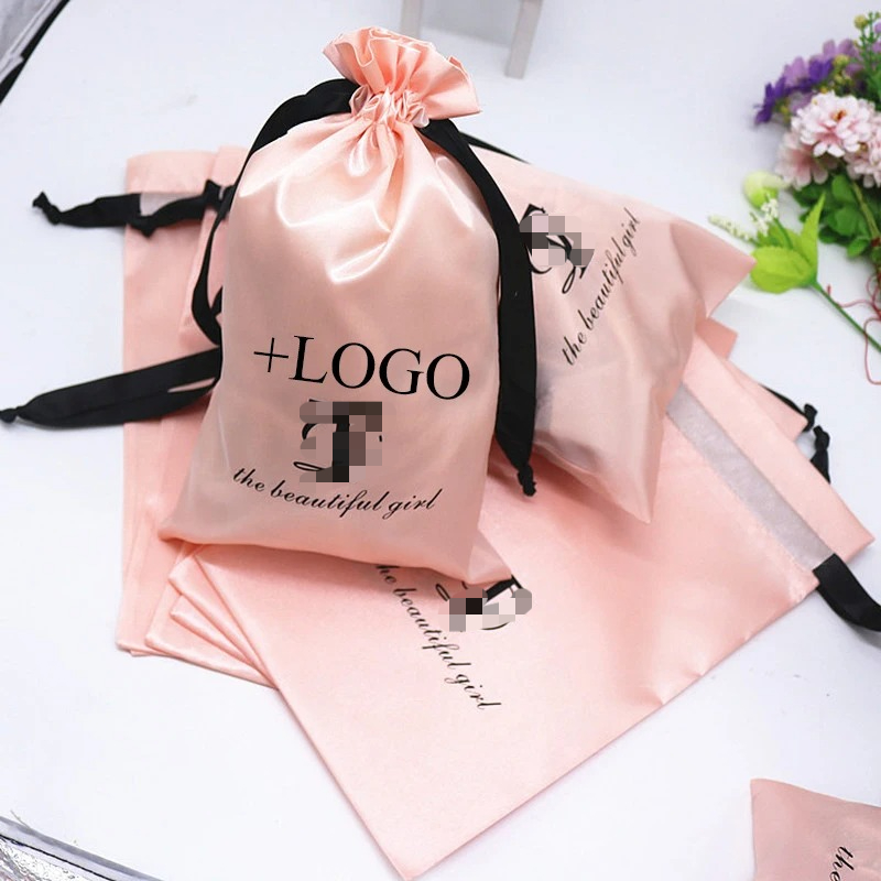 Bolsa de satén de seda rosa pa - Baby Food Pouches reseña y precio