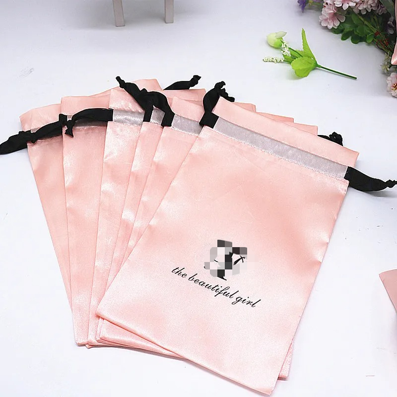Bolsa de satén de seda rosa pa - Baby Food Pouches reseña y precio