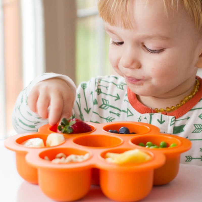 Bandeja de silicona reutilizab - Freezer Tray Baby reseña y precio