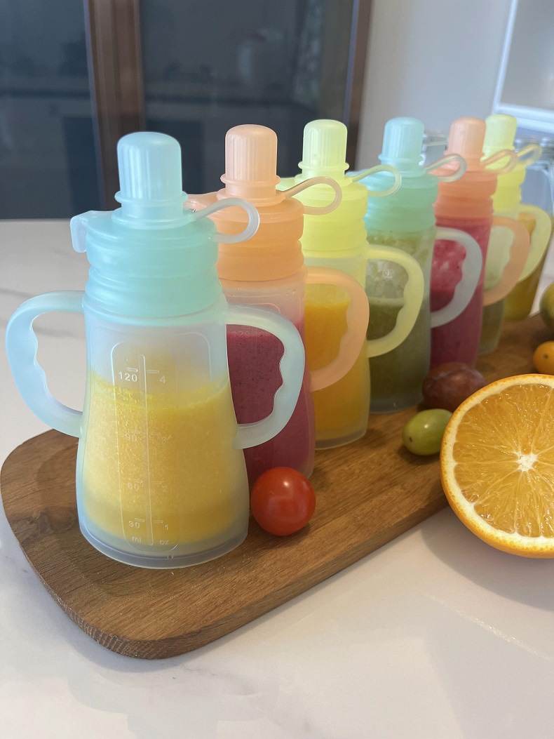 Bolsa Reutilizable de Silicona - Baby Food Pouches reseña y precio