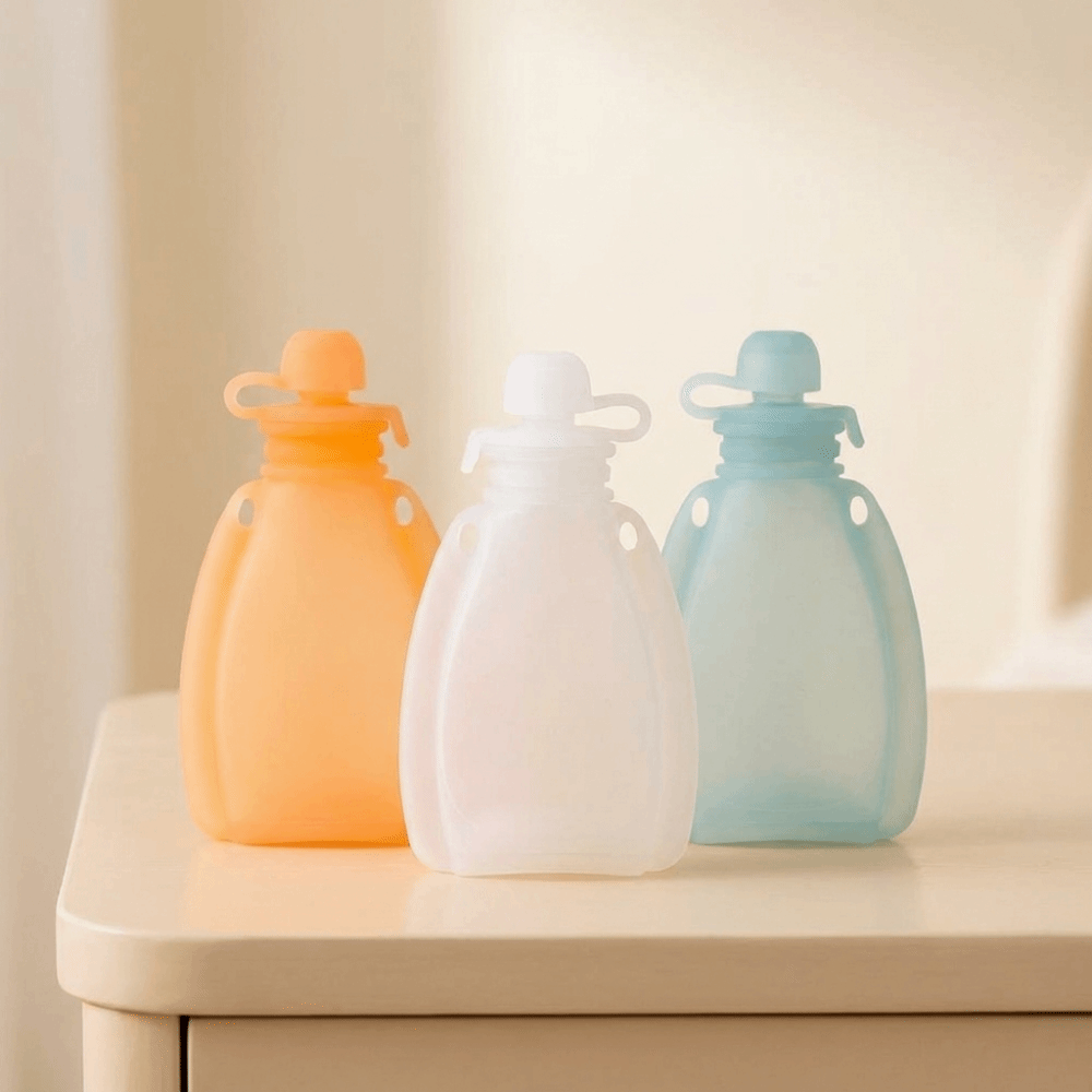 Bolsa de Silicona de Grado Ali - Baby Food Pouches reseña y precio