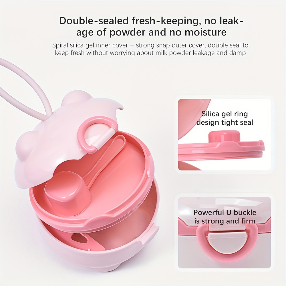Caja de leche en polvo portáti - Baby Food Pouches reseña y precio