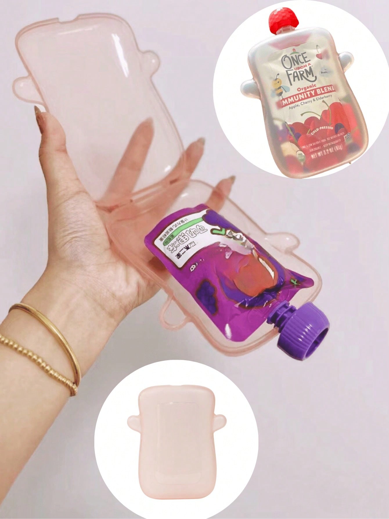 Caja y Bolsa de Succión para P - Baby Puree Pouch reseña y precio