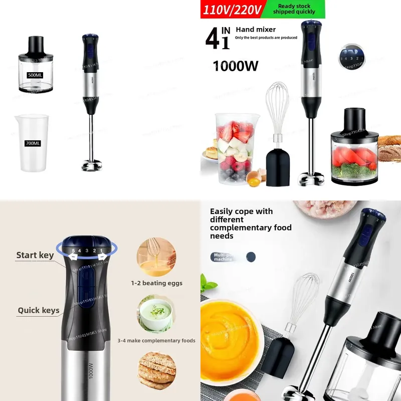 Batidora de Inmersión Manual d - Baby Food Blender reseña y precio