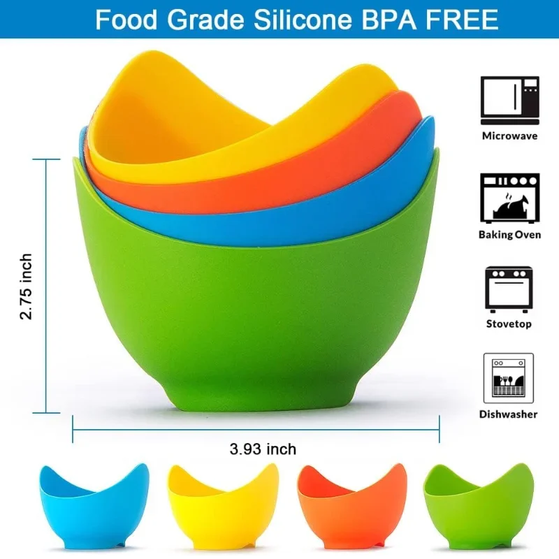 Tazas de silicona para huevos, - Baby Food Egg reseña y precio