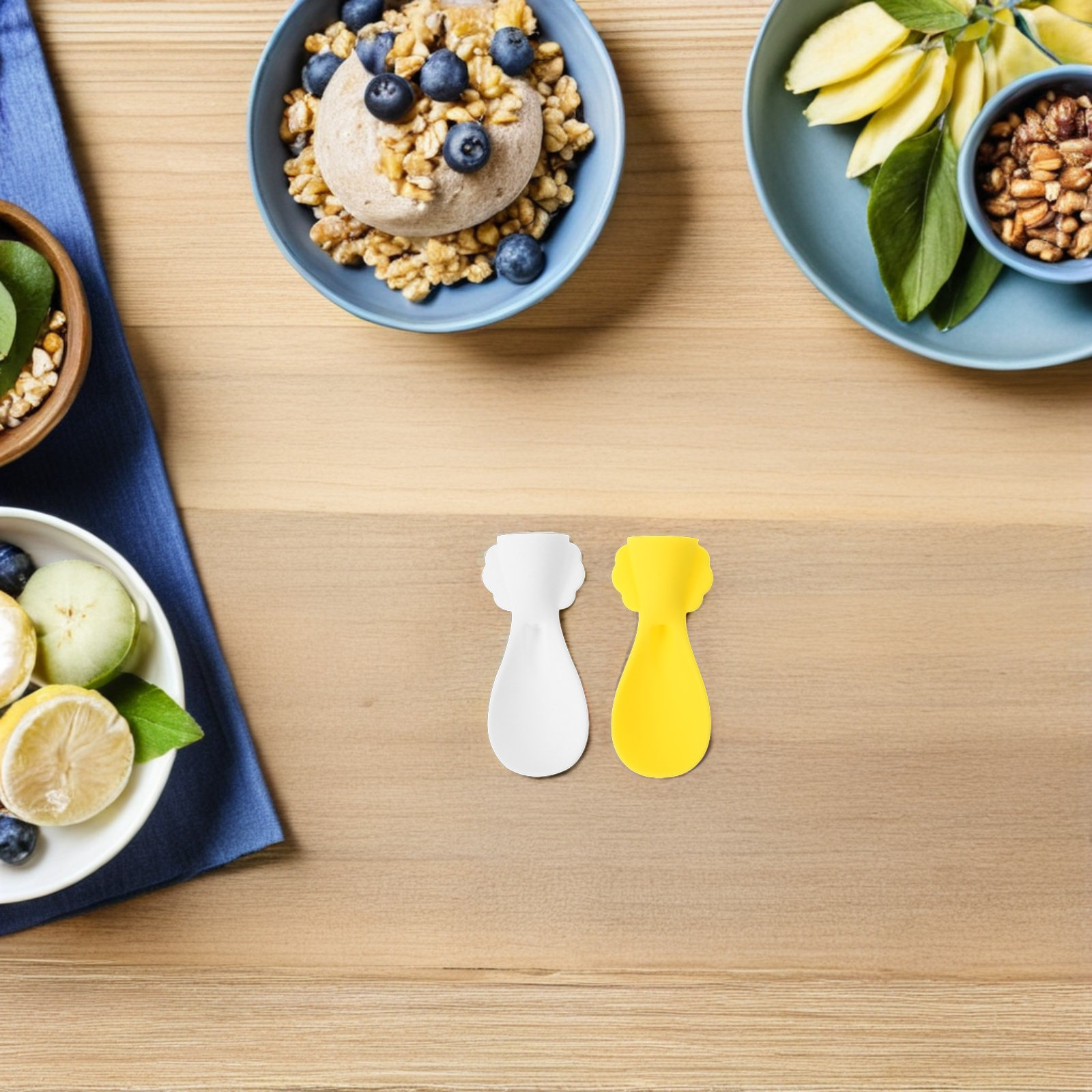 4 Cucharas de Silicona para Be - Baby Food Pouches reseña y precio