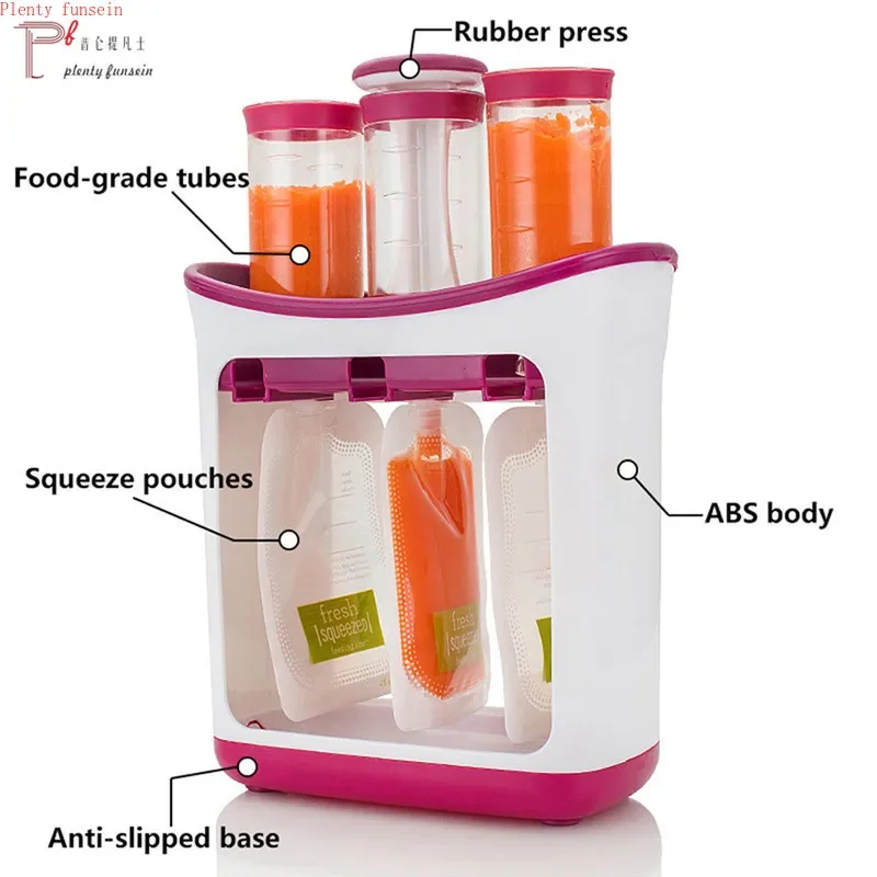 Bolsa para Almacenar Puré de F - Baby Food Pouches reseña y precio