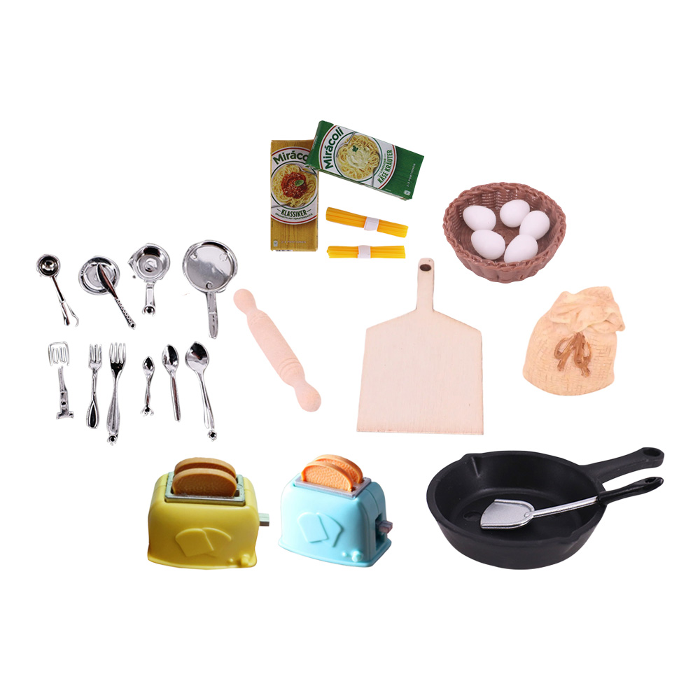 Juego de utensilios de cocina  - Baby Food Doll reseña y precio
